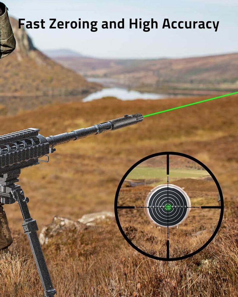 CVLIFE Bore Sight Laser Kit fit 0.17 to 12GA Calibers, Professional Red/Green Laser Boresighter Kit for All Gun, Multiple Caliber Bore Sighting Kit for Hunting Rifles Pistols and Handgun - Image 3